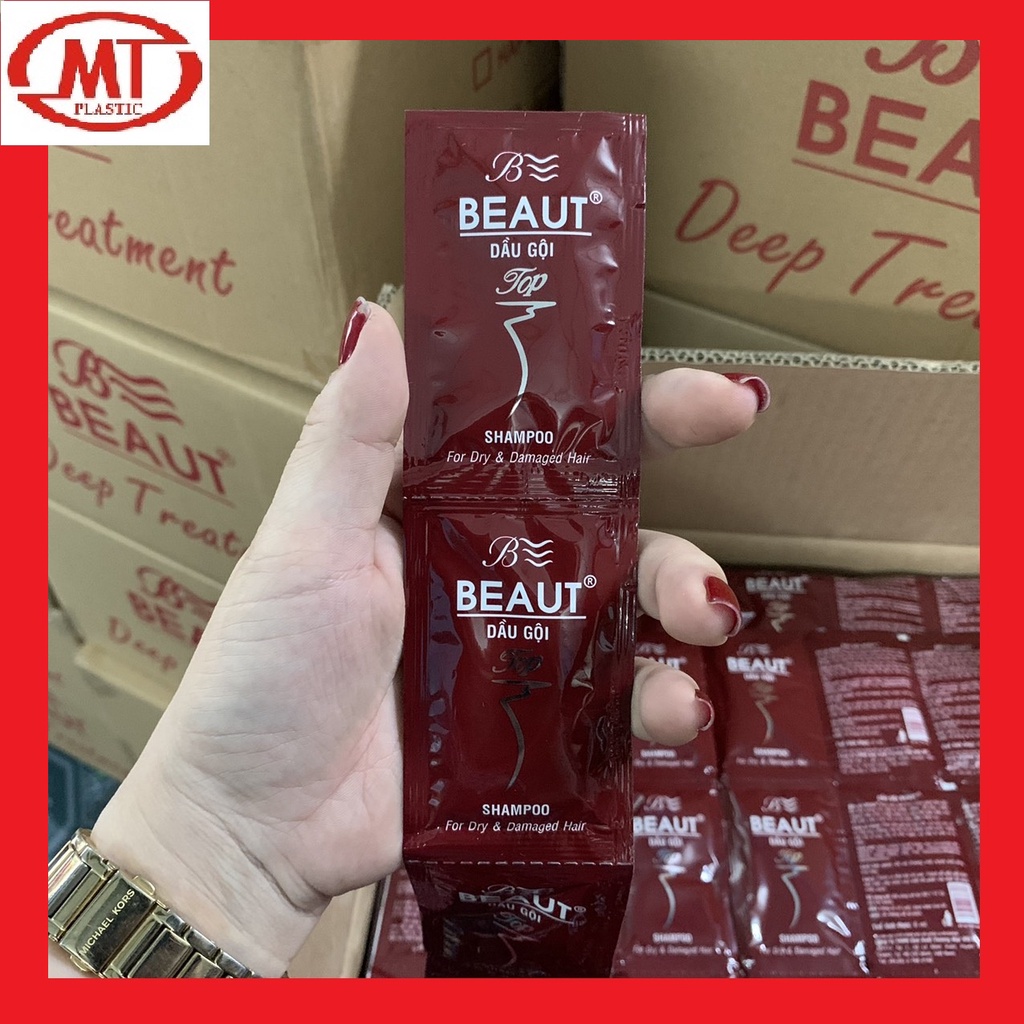 [sỉ thùng 80 dây] Dầu gội cao cấp beaut top hương thơm sang chảnh 960 gói