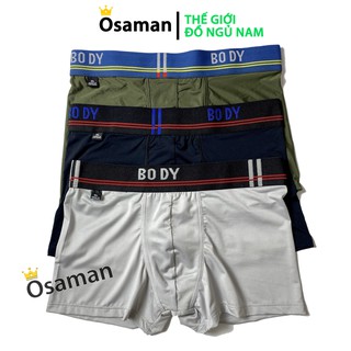 Quần sịp đùi nam, quần sịp boxer nam vải thun lạnh - OSAMAN (MÀU NGẪU NHIÊN)