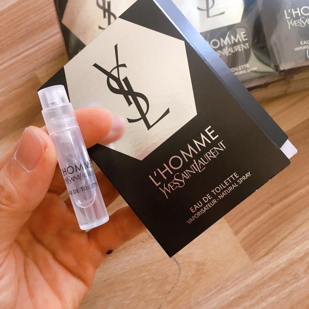 Vial nước hoa dùng thử L'Homme Yves Saint Laurent EDT