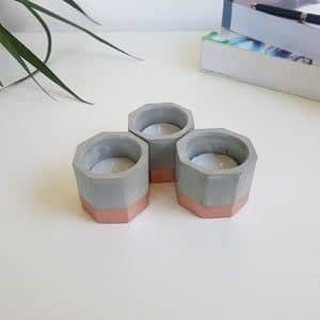 Chậu xi măng trồng sen mini - MS1030