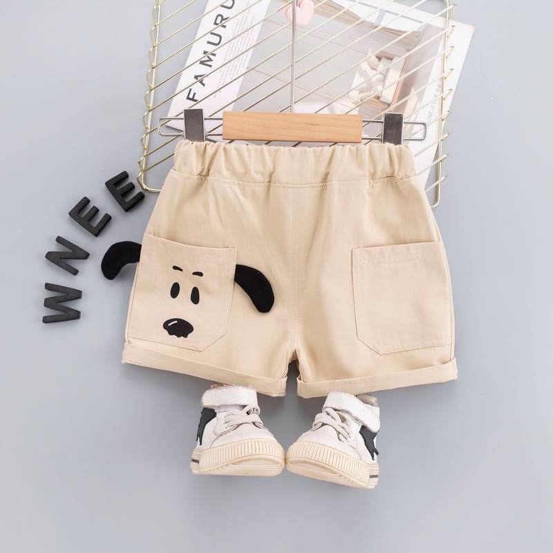 Quần NgắN cotton HọA TiếT HoạT HìNh Cho Bé