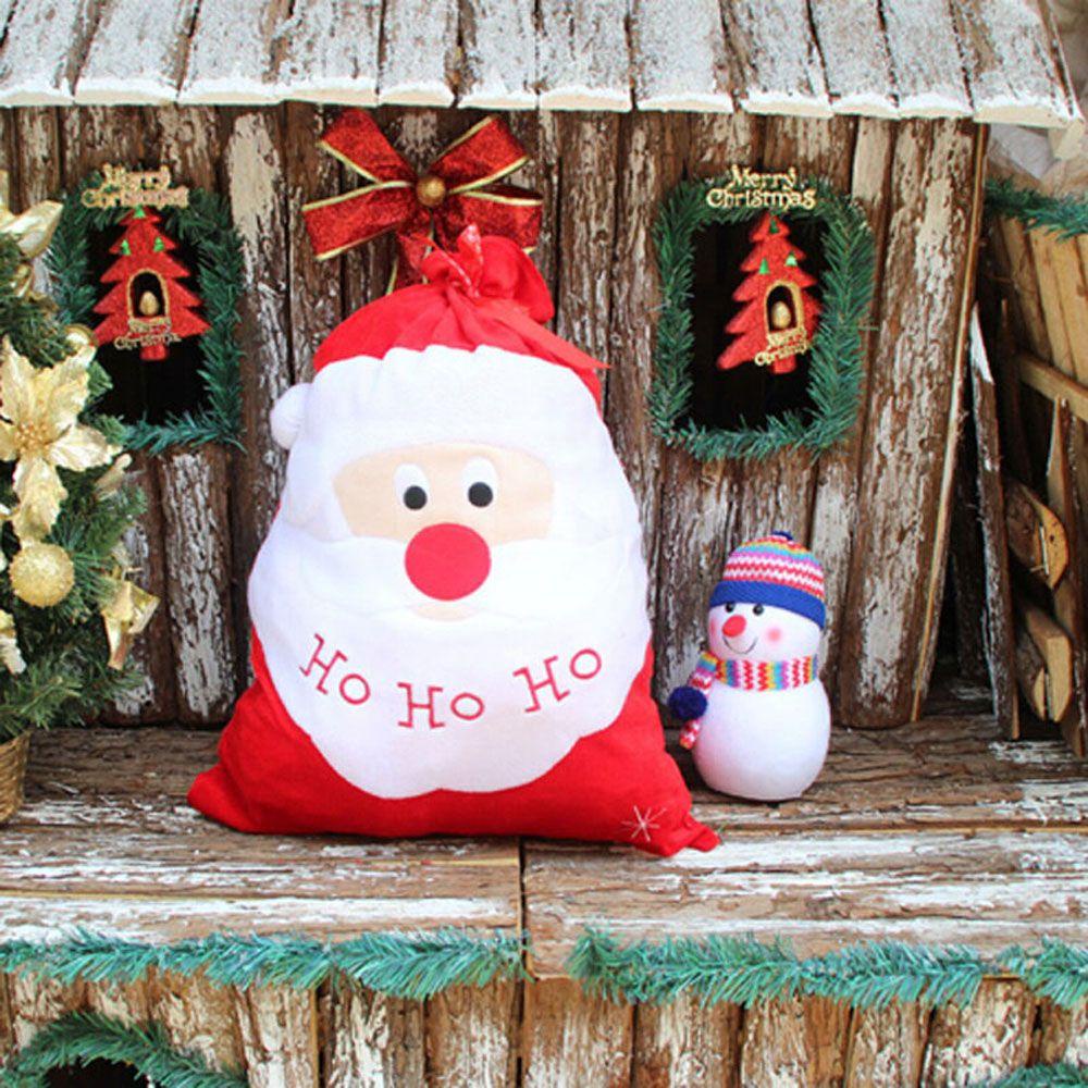 PINEVN Túi Đựng Quà Giáng Sinh Hình Ông Già Nô En