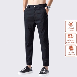 Quần dài nam Quần đũi dài nam ống suông Form Slimfit dáng âu