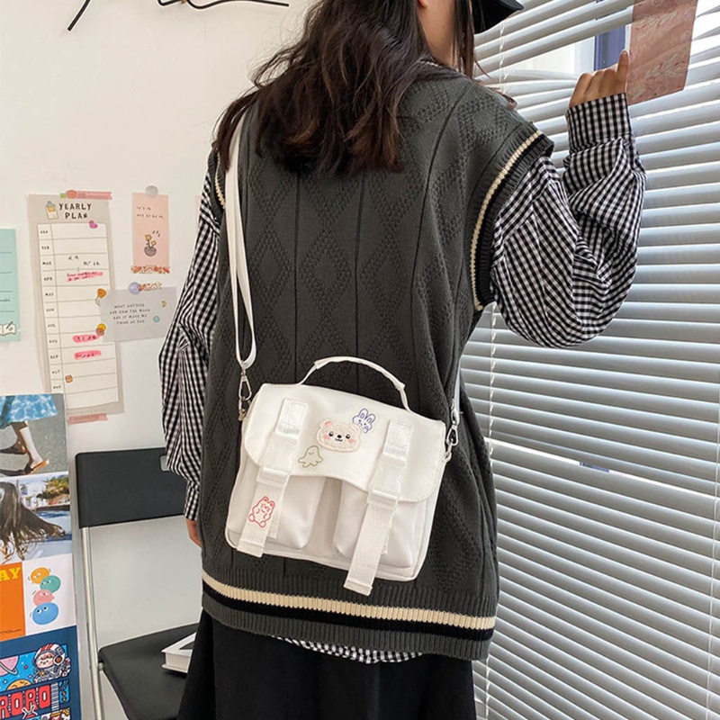 Túi Đeo Chéo Vai Bằng Nylon Thời Trang Sành Điệu Cho Nữ