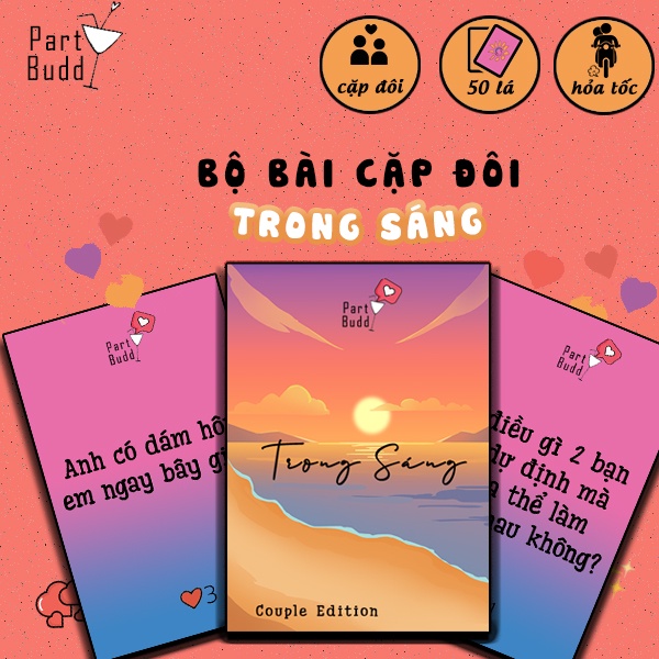 Bộ bài tình yêu “Trong Sáng” dành cho các cặp đôi - Cách để mở lời cho đối phương mở lòng