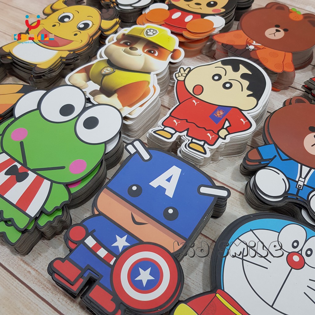 Đồ chơi trẻ em, bao lì xì nhân vật hoạt hình 3D ngộ nghĩnh cho bé - DOZKIDZ