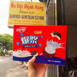 Bánh oreo nhân sữa chảy
