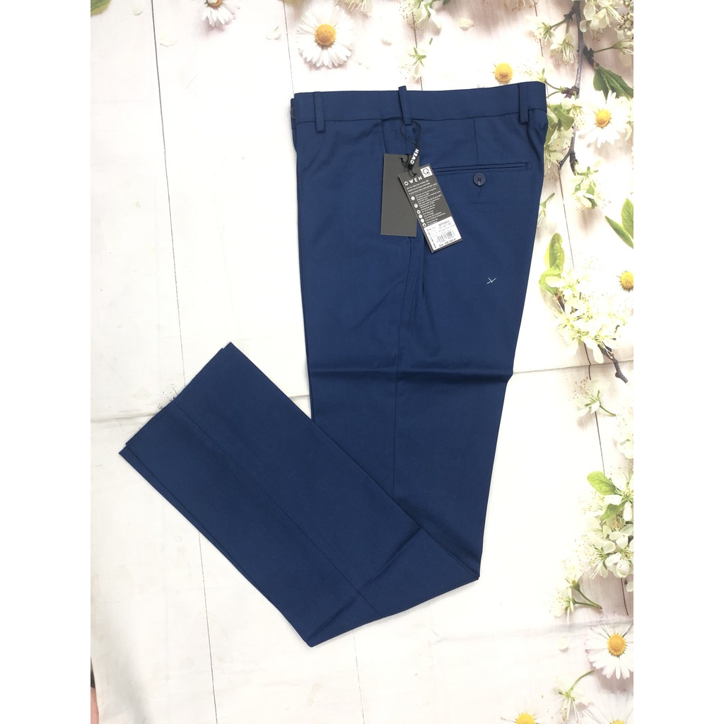 (OWEN SALE) QUẦN ÂU NAM OWEN MẪU MỚI 2020 XANH ĐẬM QRT20530 | BigBuy360 - bigbuy360.vn
