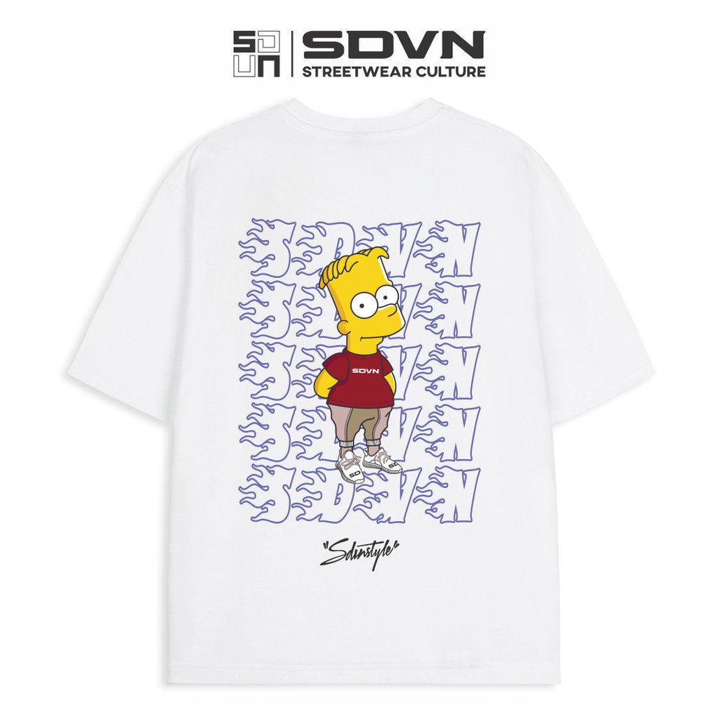 Áo Thun Unisex Nam Nữ SDVN Simpsonsss