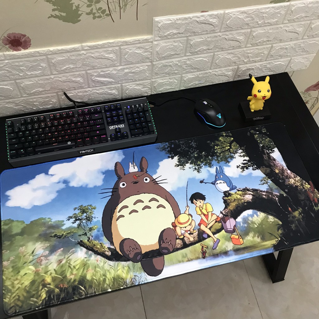 [MẪU MỚI] Tấm lót chuột, bàn di chuột, mouse pad game SIZE lớn (90x40x0.3) MẪU TOTORO