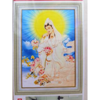Tranh đính đá Phật quan âm tự tại DF2288