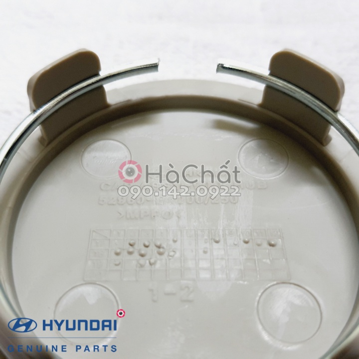 Logo Nắp Chụp Mâm Lazang Hyundai 🚘 cho xe Grand i10