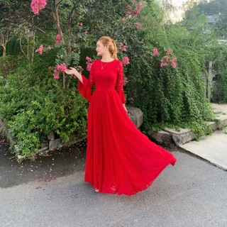 Đầm maxi dự tiệc, cô dâu tuyệt đẹp 😍