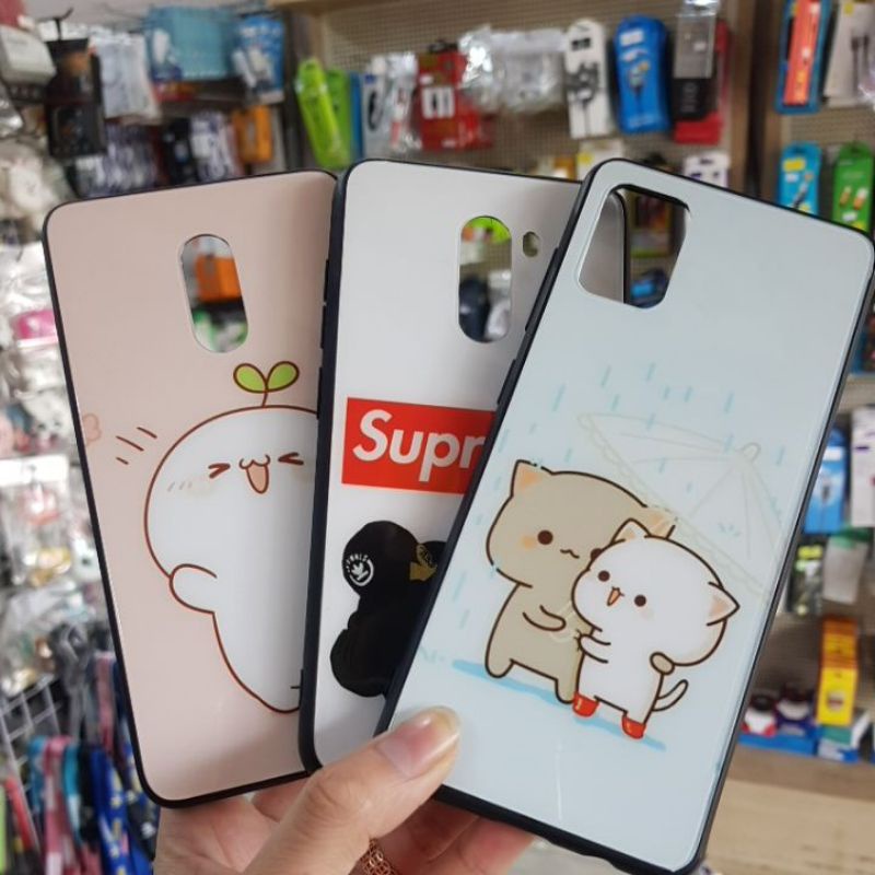 Vivo S1 Pro Ốp kính in hình kute dễ thương