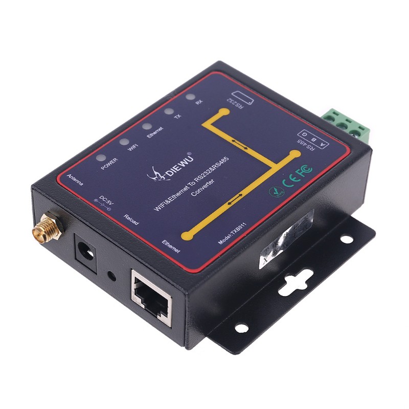 Bộ Chuyển Đổi Kok Wifi Ethernet Rj45 Sang Rs232 Rs485 Serial Server | BigBuy360 - bigbuy360.vn