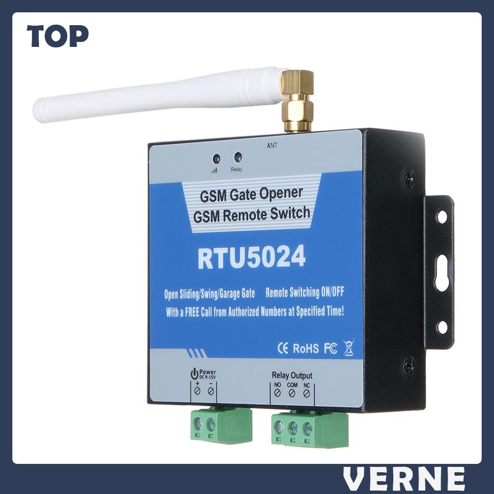 Công tắc mở cửa ga ra điều khiển từ xa không dây RTU5024 GSM 850/900/1800/1900MHz thực hiện cuộc gọi miễn phí
