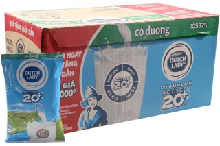 Sữa cô gái Hà lan thùng 48 bịch 220ml