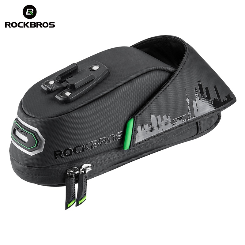 Rockbros Túi Đựng Đồ Treo Yên Xe Đạp Leo Núi Chống Thấm Nước / Sốc Tiện Lợi