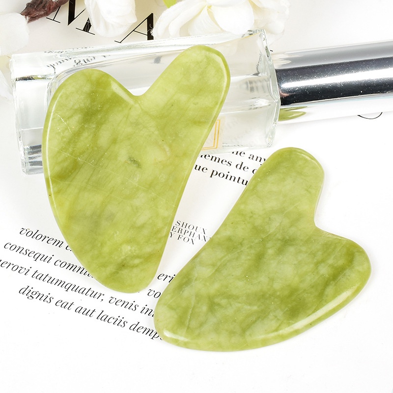 Đá Guasha Tự Nhiên Massage Giúp Da Căng Mịn, Săn Chắc