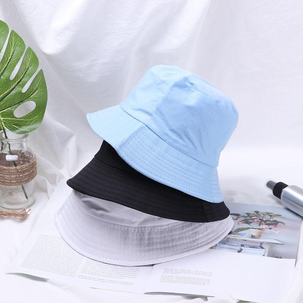 Nón Bucket Chất Liệu Cotton Chống Nắng Thời Trang Ngoài Trời