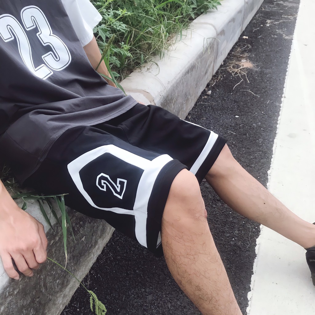 [FREESHIP TỪ 99K] [HOT] Quần Sooc Số 23 Unisex Cho Nam Vải Umi Hàn CHỐNG NHĂN, Đẹp Và Thoáng Mát | BigBuy360 - bigbuy360.vn