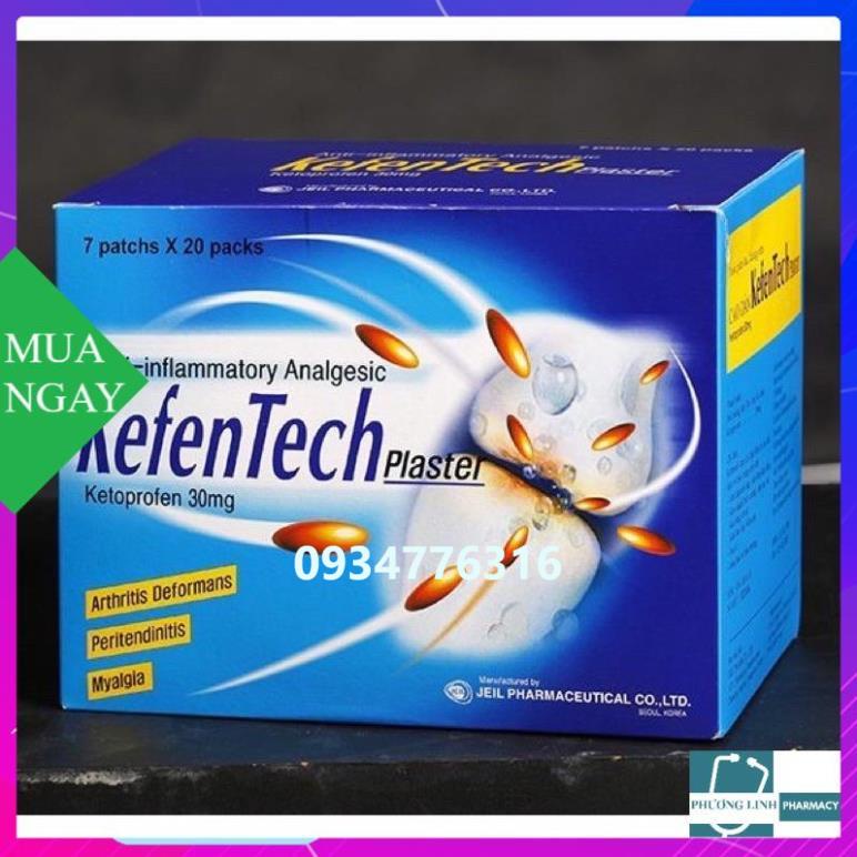 Kefentech Plaster dán đau nhức Hàn Quốc