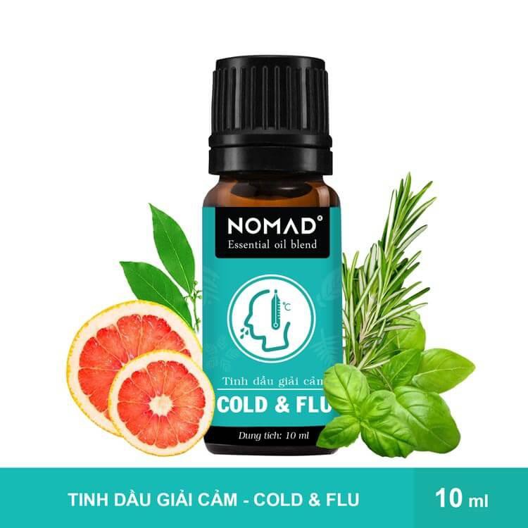 Tinh Dầu Giải Cảm Nomad Essential Oil Blend - Cold &amp; Flu