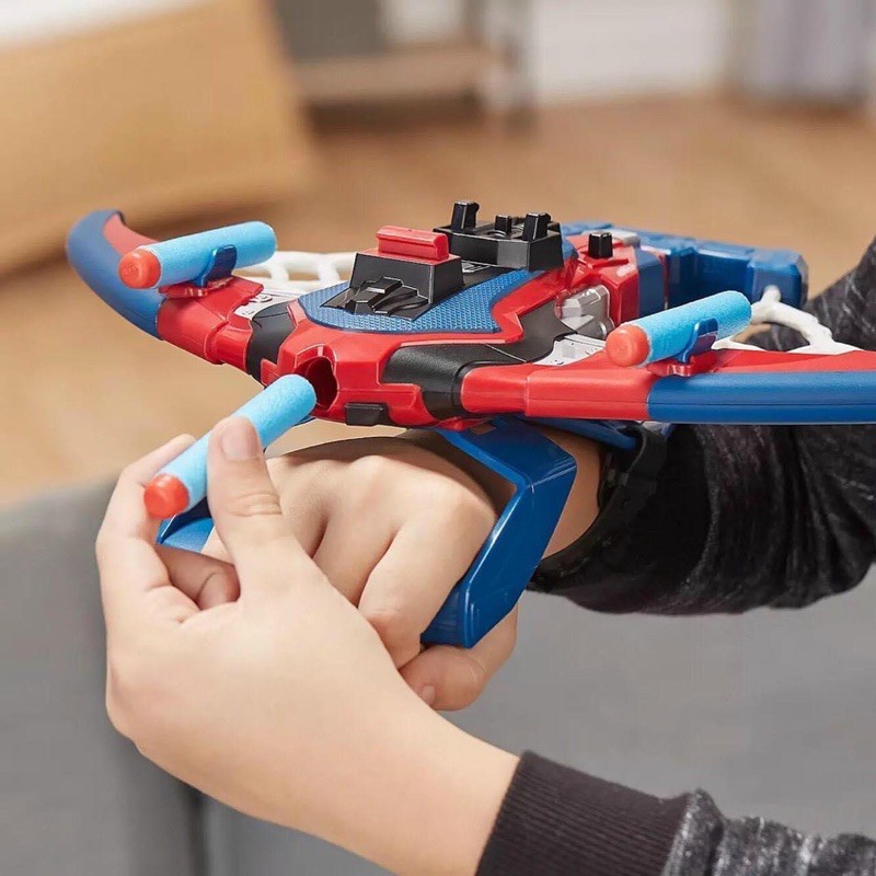 Đồ Chơi NERF SPIDER- Man Web Short Spiderbolt Blaster Hasbro