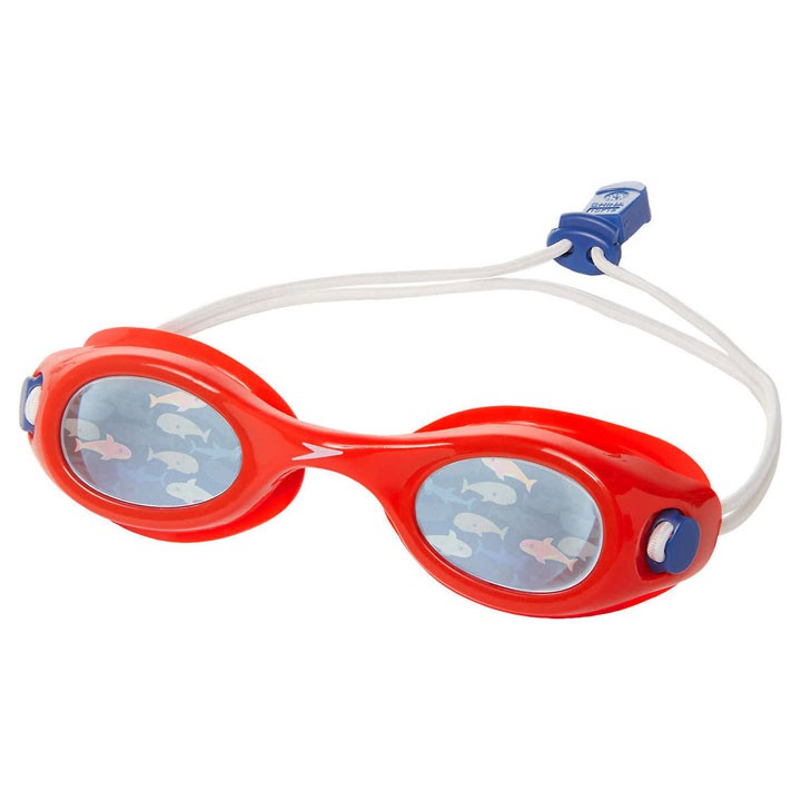 Kính bơi Speedo Kids Holowonders, Red/ White