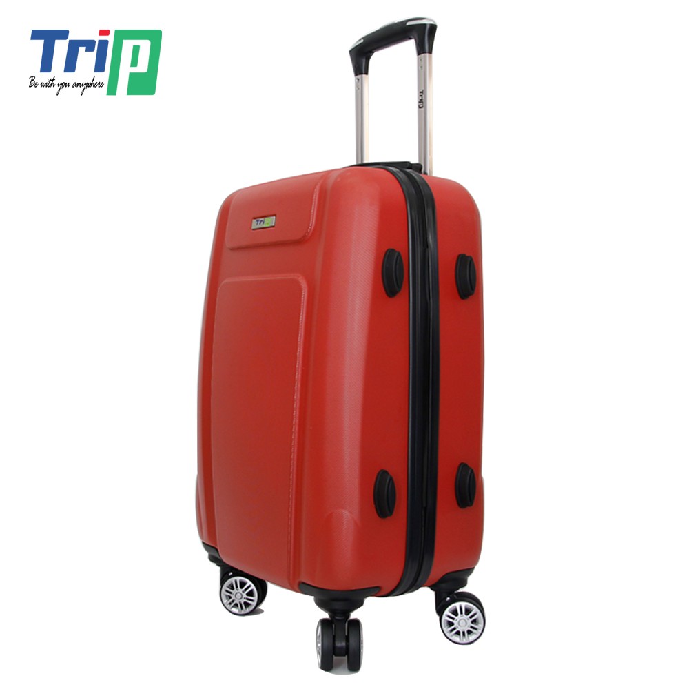 Bộ 2 Vali Nhựa TRIP P610 - Size 50+60cm - Màu Đỏ