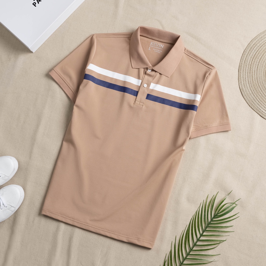 ÁO THUN POLO KEVIN NAM VẢI CÁ SẤU CO GIÃN 4 CHIỀU