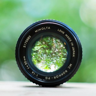 Ống kính MF - Minolta MC ROKKOR-PG 50mm f1.4 ngàm Minolta MD ( SR )