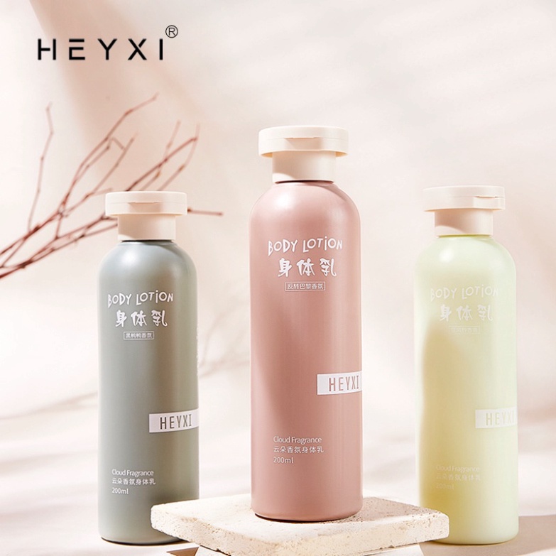 Sửa dưỡng thể Heyxi thơm bền lâu 200ml giúp dưỡng ẩm sáng da Nội địa Trung HDT2G5