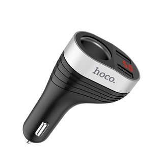 📌🌟chính hãng🌟] củ sạc ô tô chia tẩu hoco z29 có cổng cắm tẩu ô tô và cổng sạc usb đôi