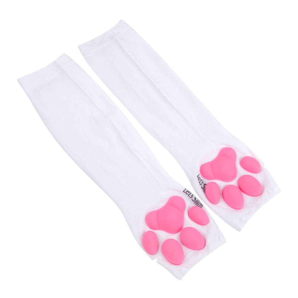 Găng Tay Chống Nắng/Tia UV Hình Móng Mèo 3D Dễ Thương Cho Nữ