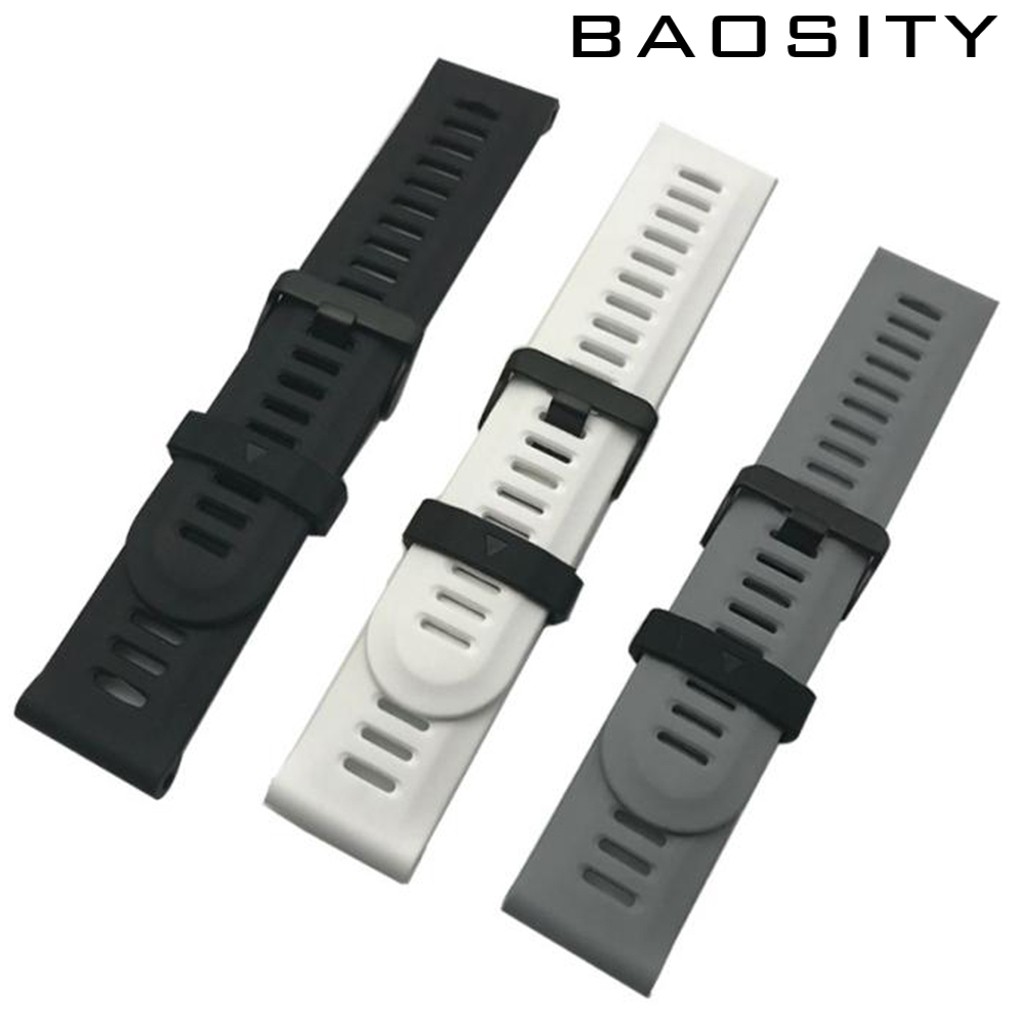 Dây Đeo Silicon Mềm 26mm Cho Đồng Hồ Thông Minh Garmin Fenix 5x / 3 / 3