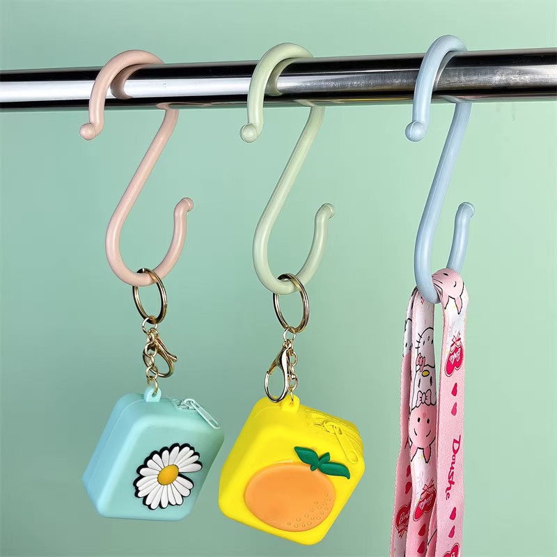 (LẺ 1) Móc Chữ S Nhựa Cao Cấp Treo Quần Áo - Treo Đồ Đạc, Treo Móc Khóa Đa Năng Linh Hoạt 2194 Korea Store 88