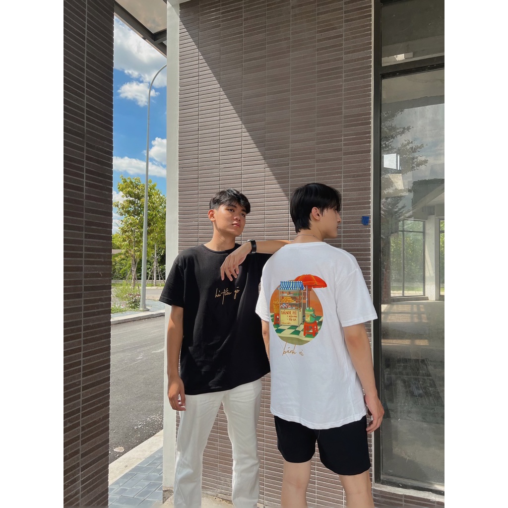 Áo thun cotton "BÁNH MÌ"