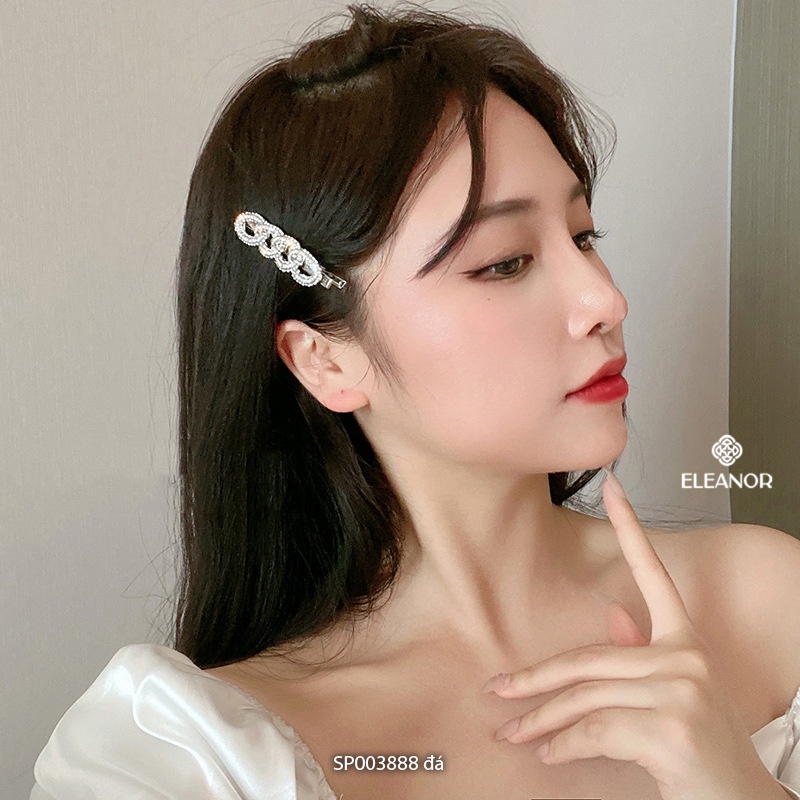 Cài tóc nữ Eleanor Accessories đính đá ngọc trai nhân tạo nhiều vòng phụ kiện tóc 3888