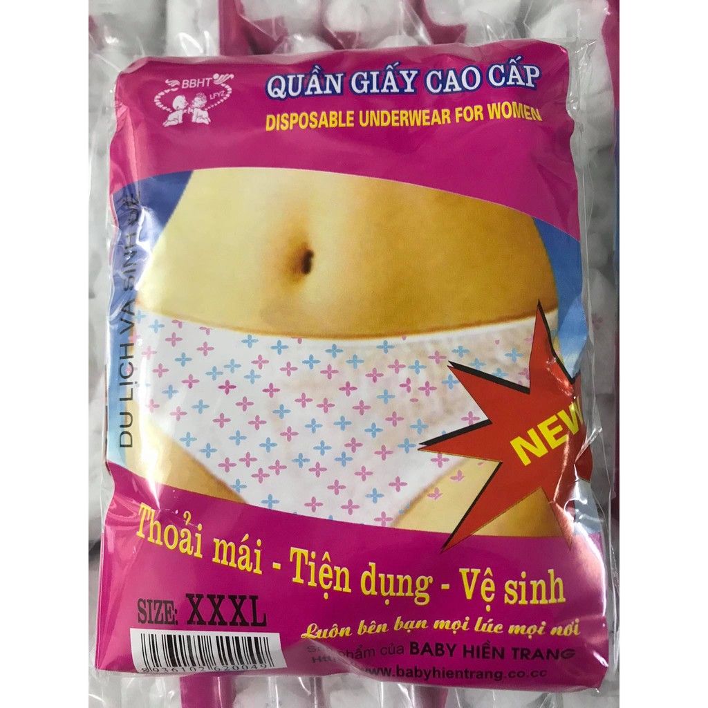 Quần giấy cao cấp du lịch và sinh đẻ