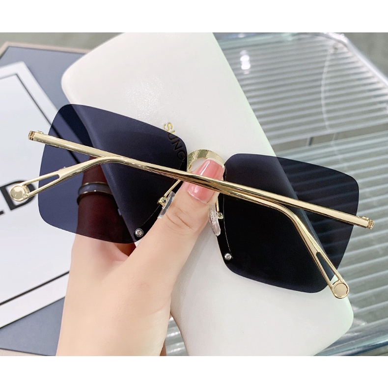 Kính Mát Gọng Vuông Thời Trang Cho Nam Nữ