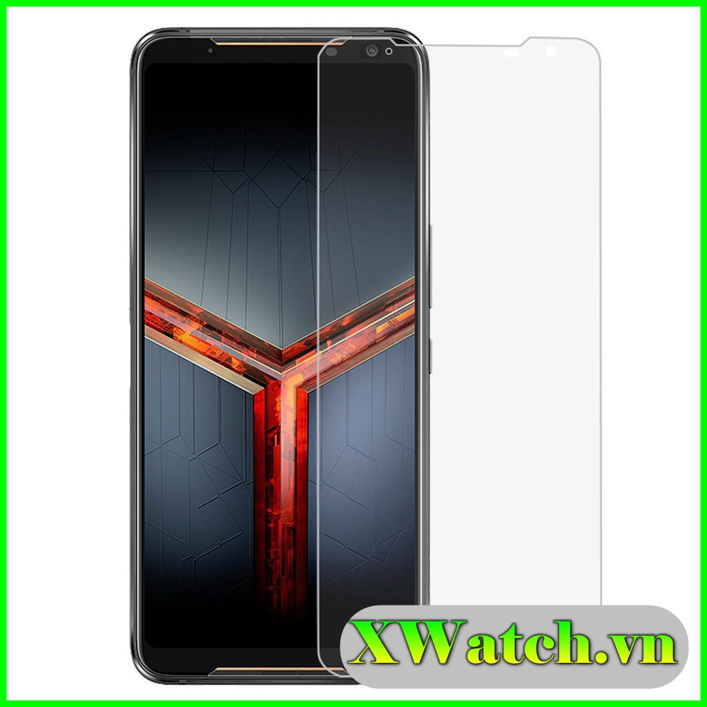 Cường lực trong suốt Asus Rog Phone 2 Rog  Phone 3 Rog Phone 5 (Tặng keo chống hở mép)