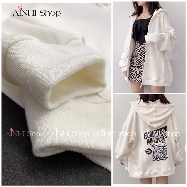 Áo Khoác Hoodie Dây Kéo Có Nón 5 Màu - HÀNG SHOP | BigBuy360 - bigbuy360.vn