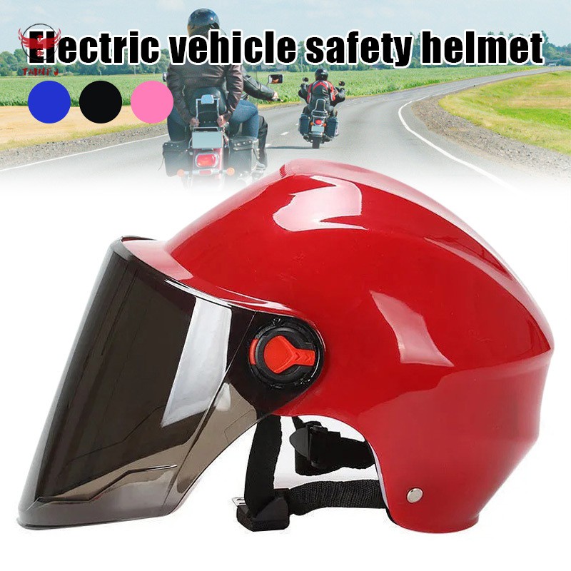 Nón Bảo Hiểm Có Kính Che Nắng Thoáng Khí Tmnfj