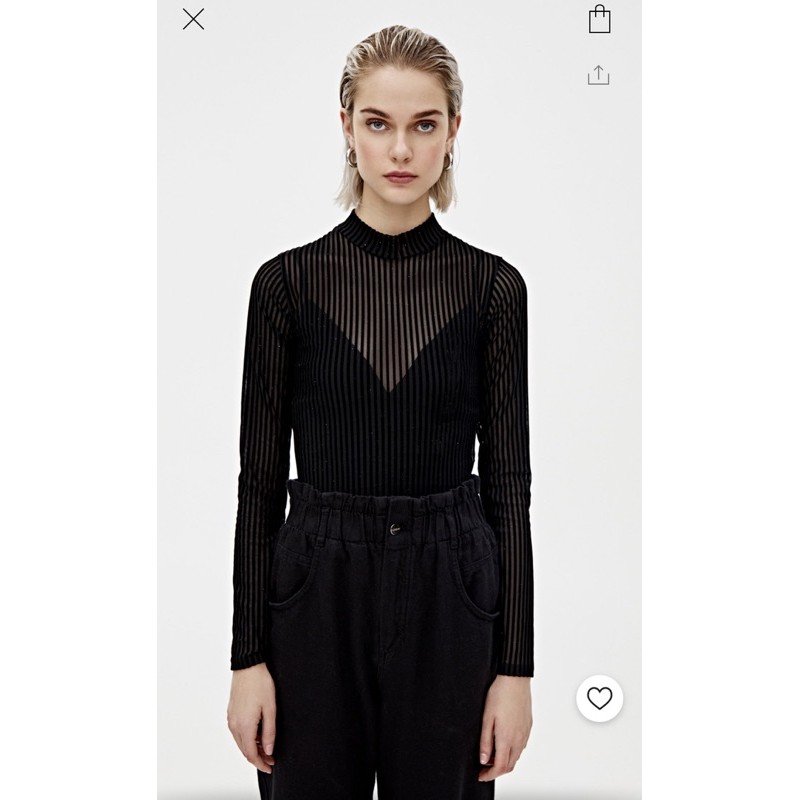 Áo Bodysuit Xuyên Thấu