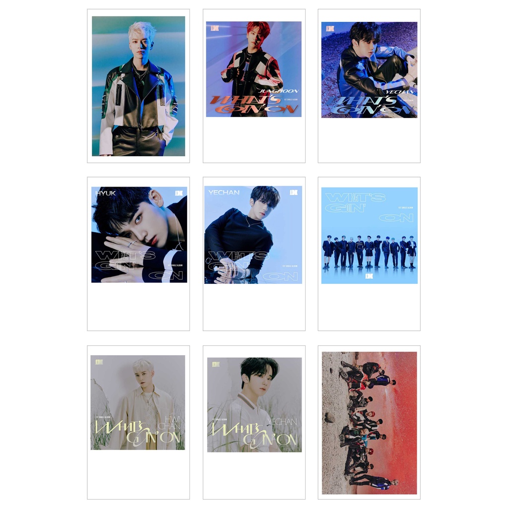 [Ép Lụa] Lomo Card 45 Ảnh OMEGAX - WHAT'S GOIN ON