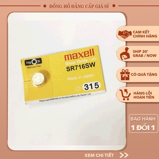 Pin maxell sr716sw/315- hàng chính hãng