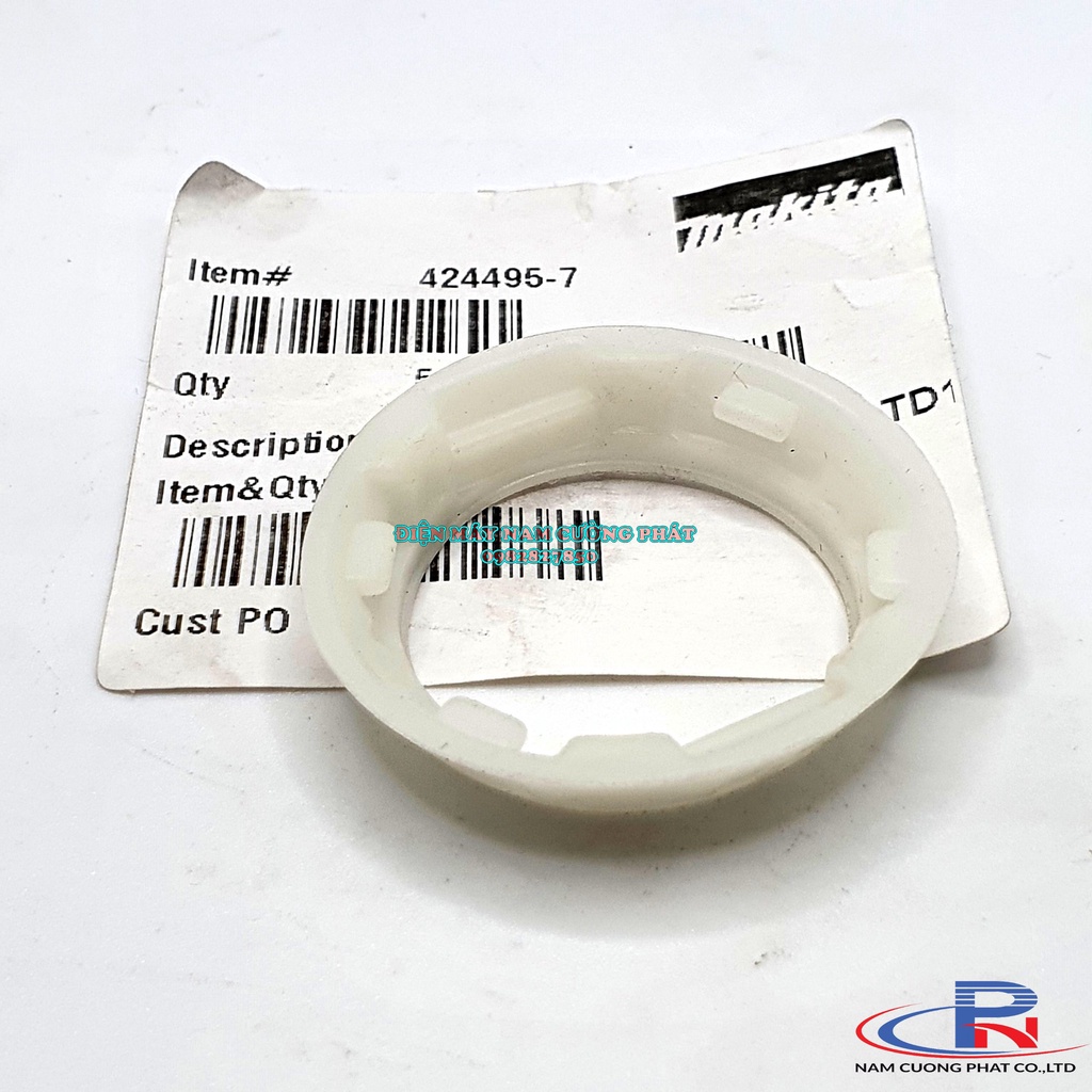 Cao su giảm chấn và chụp mica máy vặn vít DTD136 DTD147 Makita 424495-7 453664-3