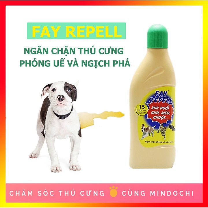 Dung dịch xua đuổi chó mèo chuột côn trùng