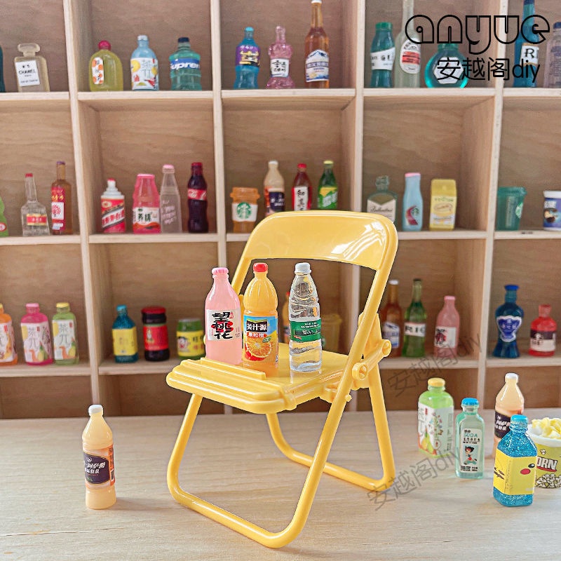 30 Chiếc Nhựa Mô Phỏng Chai Rượu Phụ Kiện Quyến Rũ DIY Trang Trí Thủ Công Trẻ Em